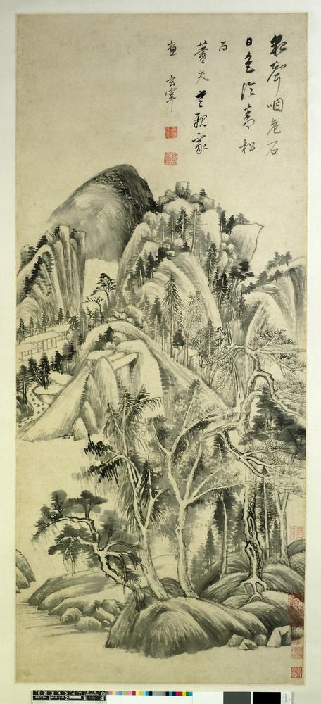 图片[1]-hanging scroll; painting BM-1963-0520-0.4-China Archive